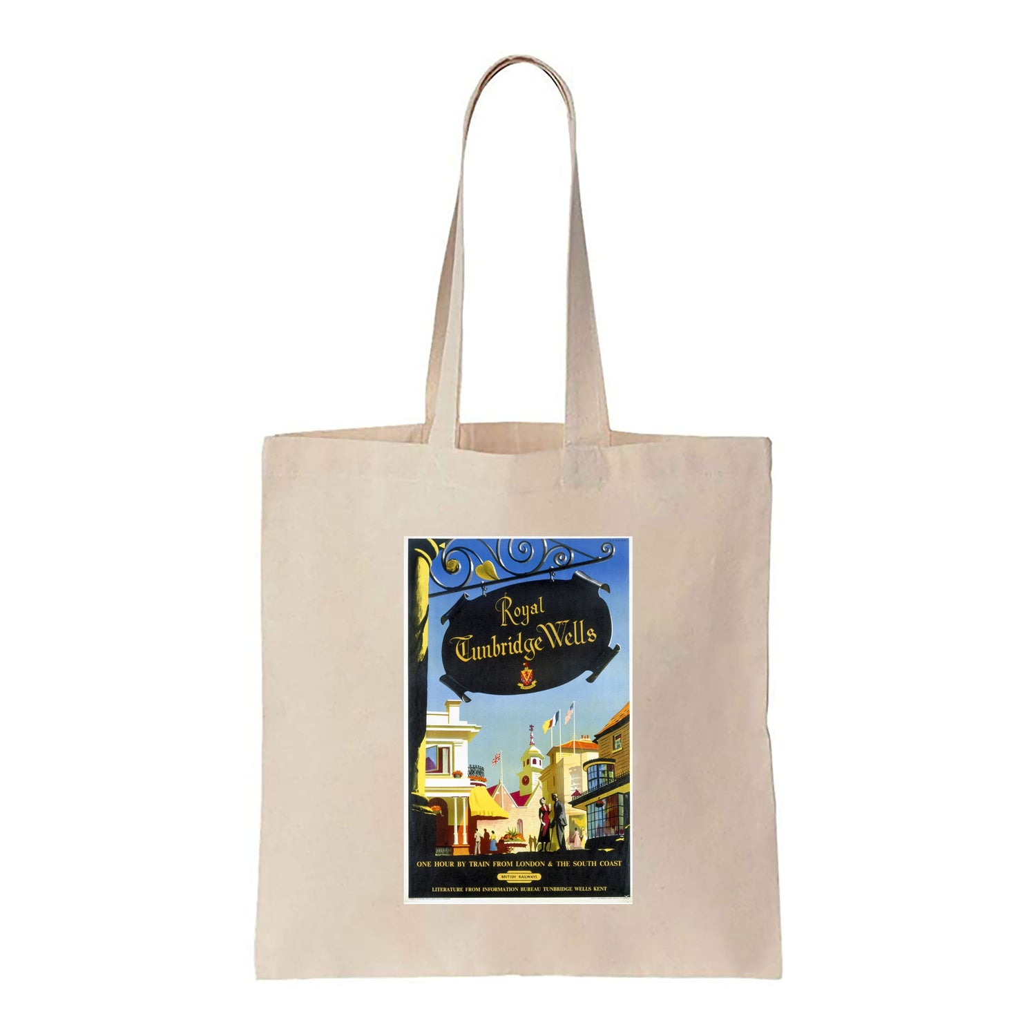 Royal Tunbridge Wells Sign - Canvas Tote Bag