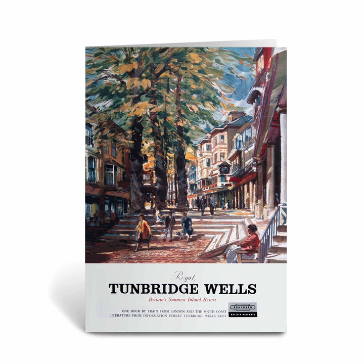 Royal Tunbridge Wells Street Greeting Card