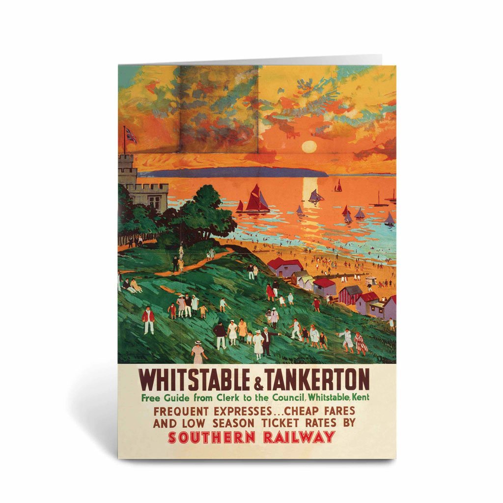 Whitstable and Tankerton Greeting Card