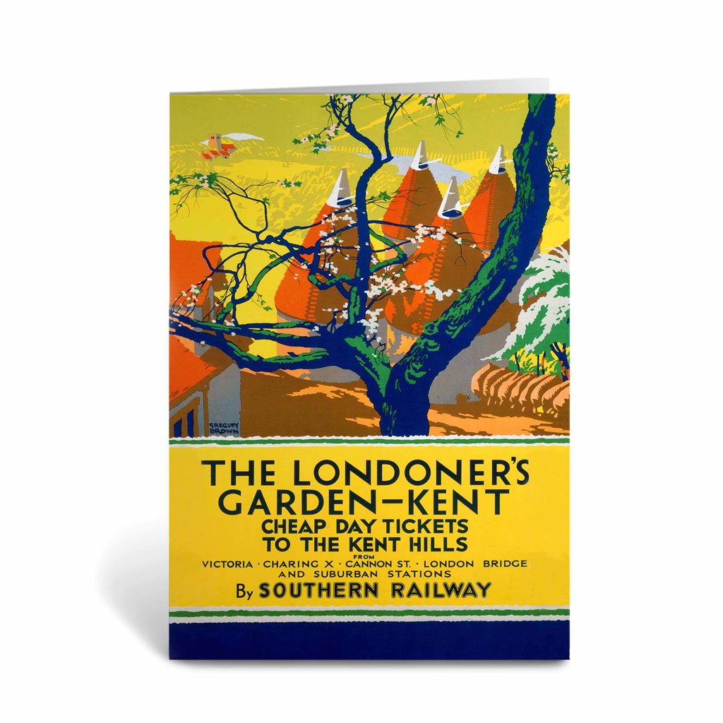 The Londoner's Garden, Kent Greeting Card