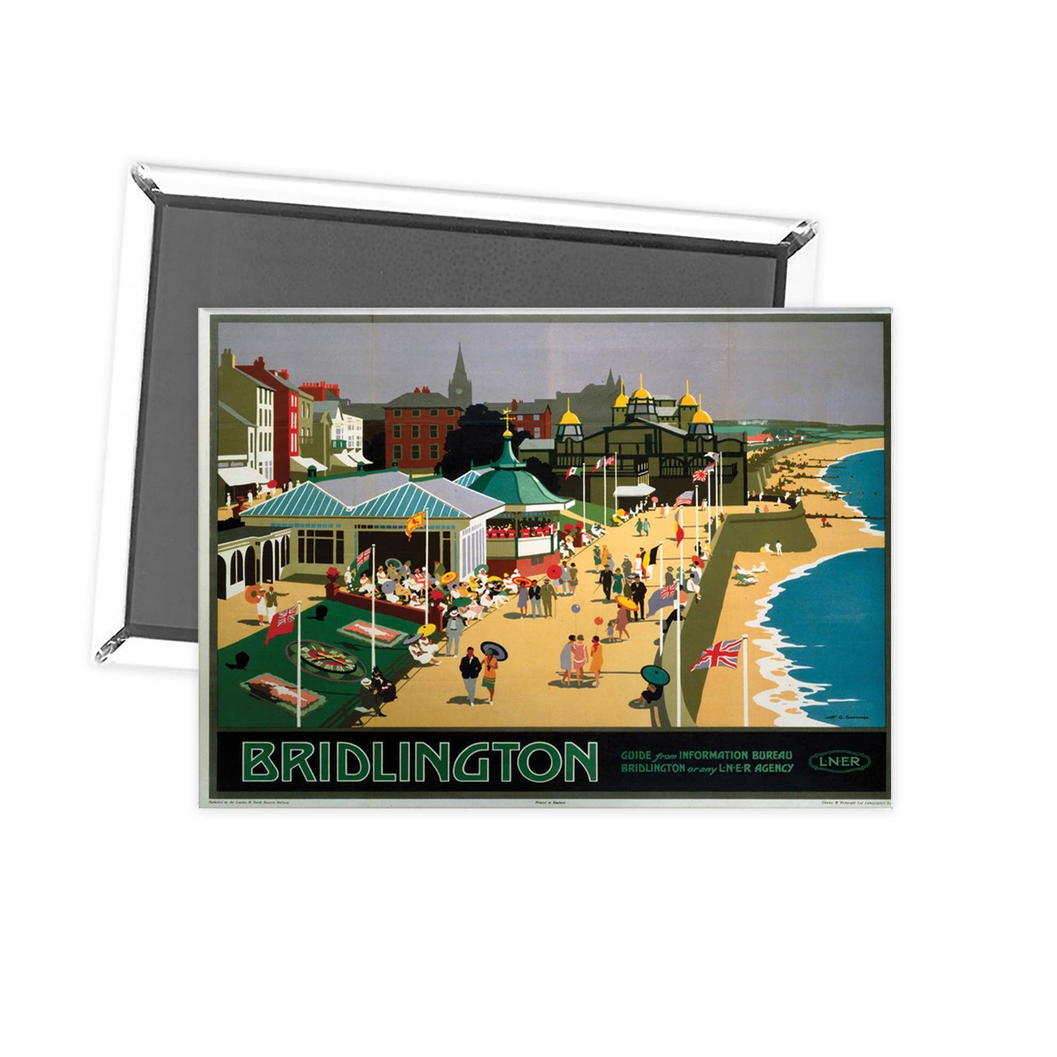 Bridlington Sea Front Fridge Magnet