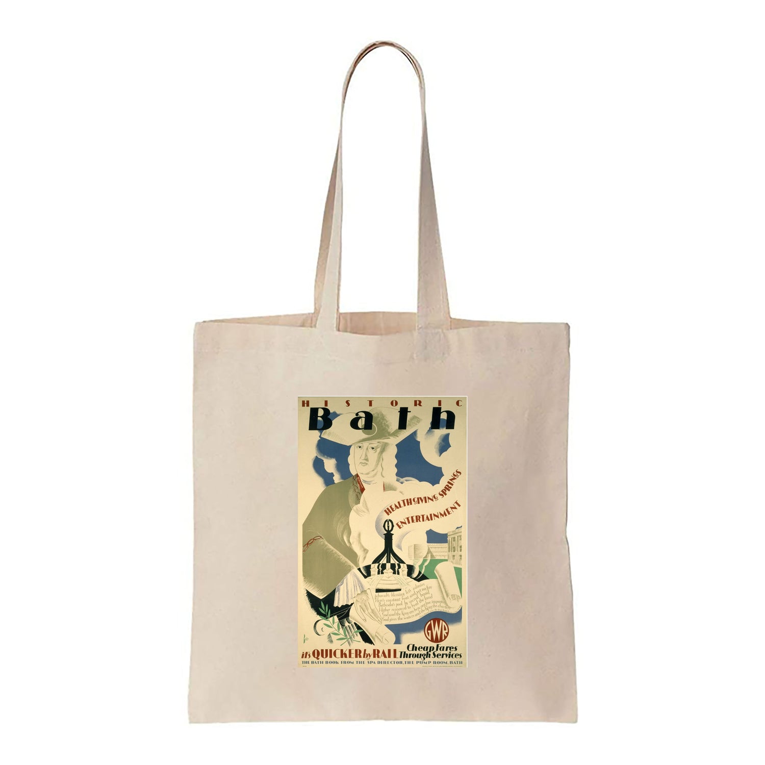 Historic Bath - Canvas Tote Bag