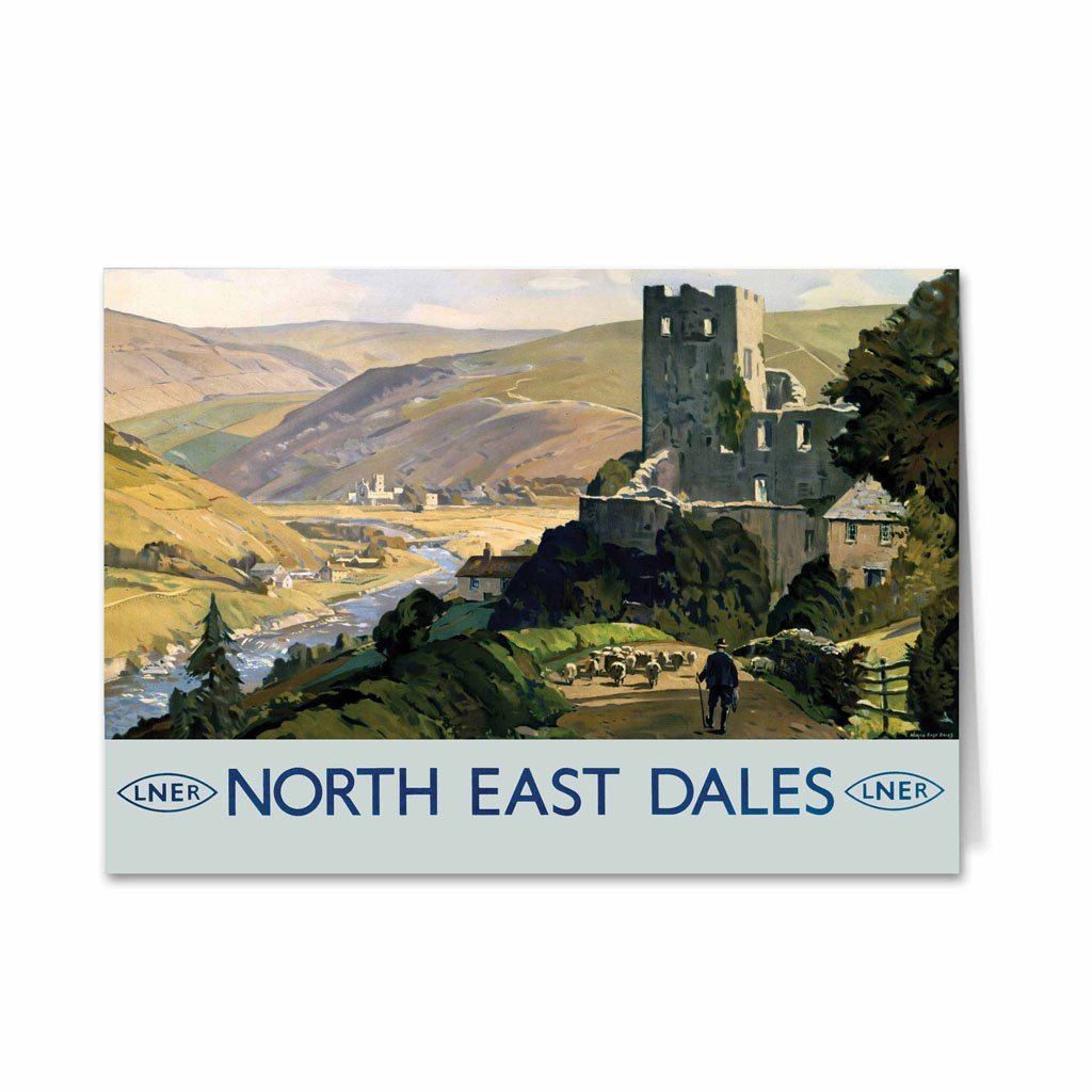 North East Dales Greeting Card