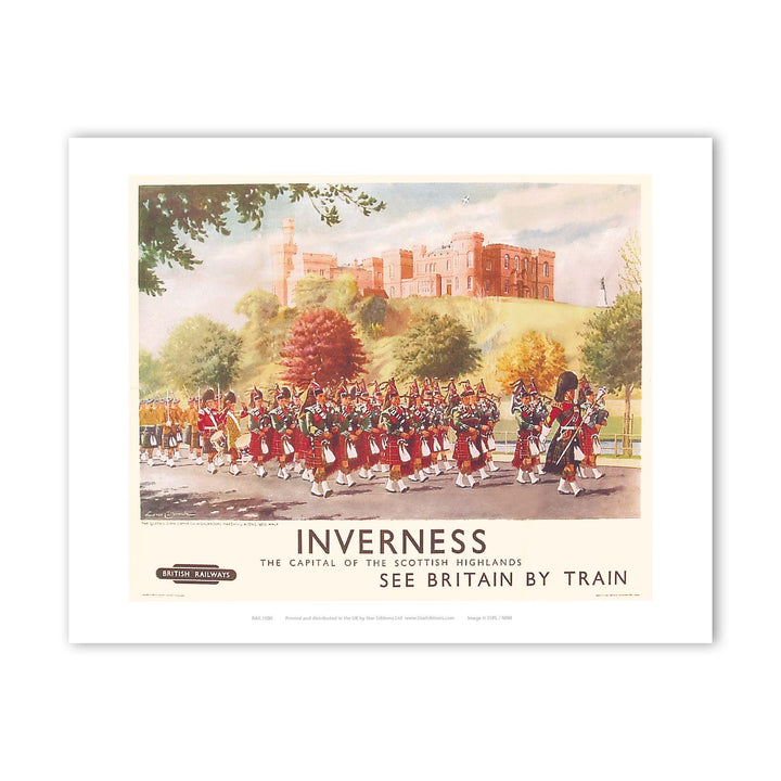 Inverness, Capital of the Scottish Highlands Art Print