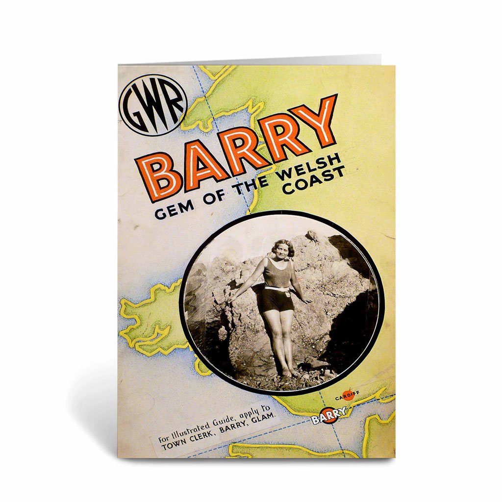 Barry - Gem of Welsh Coast Greeting Card