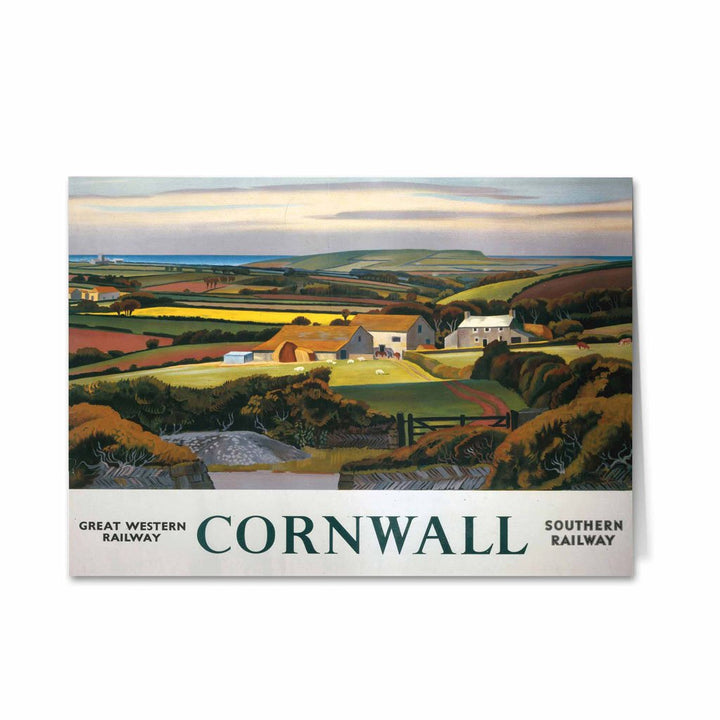 Cornwall - Cottage Greeting Card