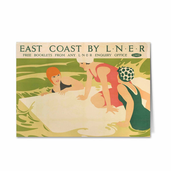 East Coast by LNER Greeting Card