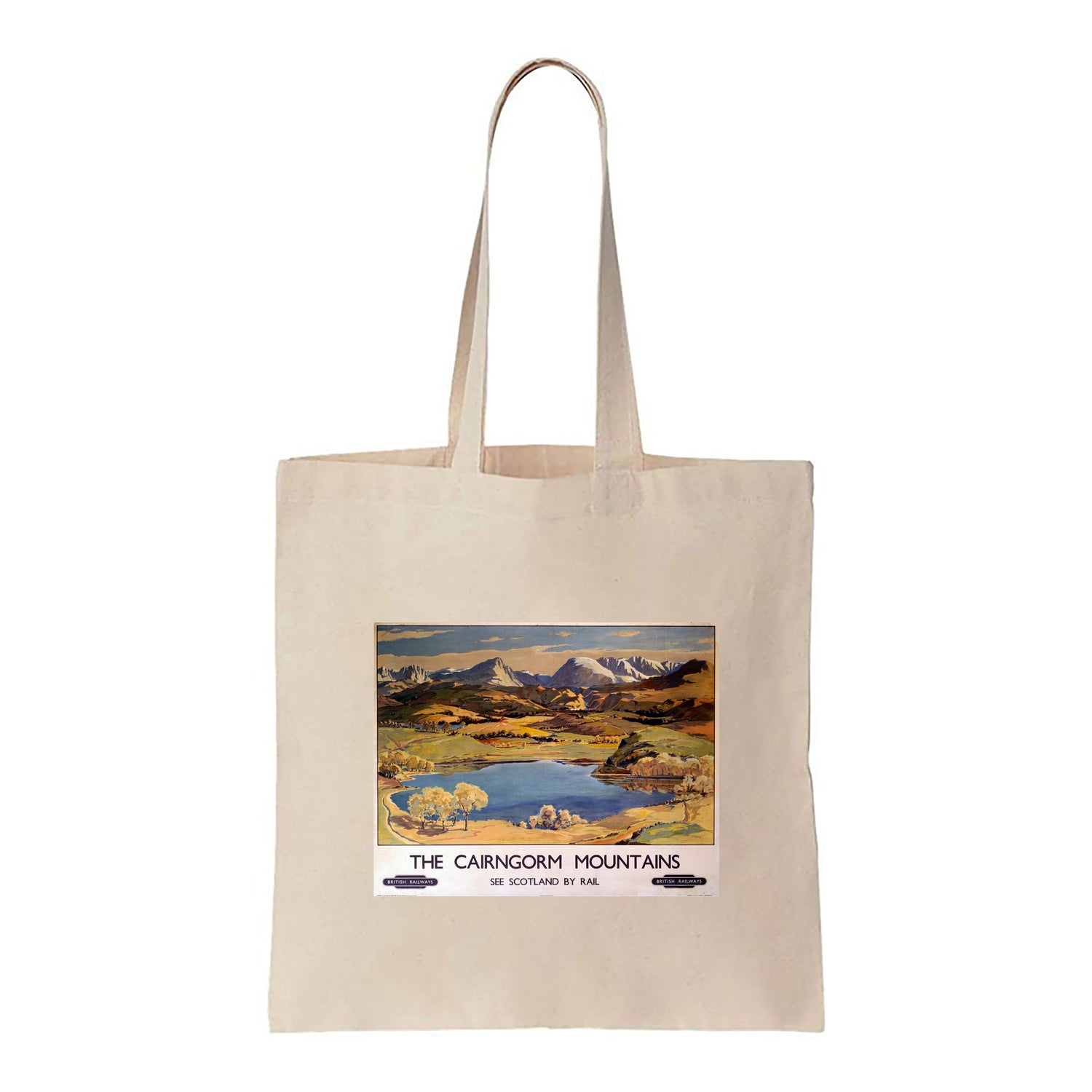 The Cairngorm Mountains - Canvas Tote Bag