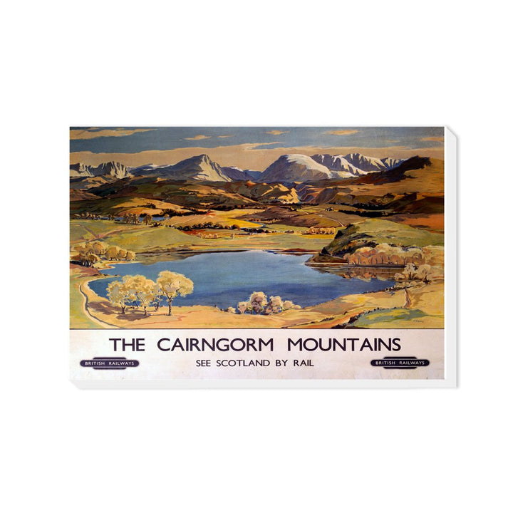 The Cairngorm Mountains - Canvas