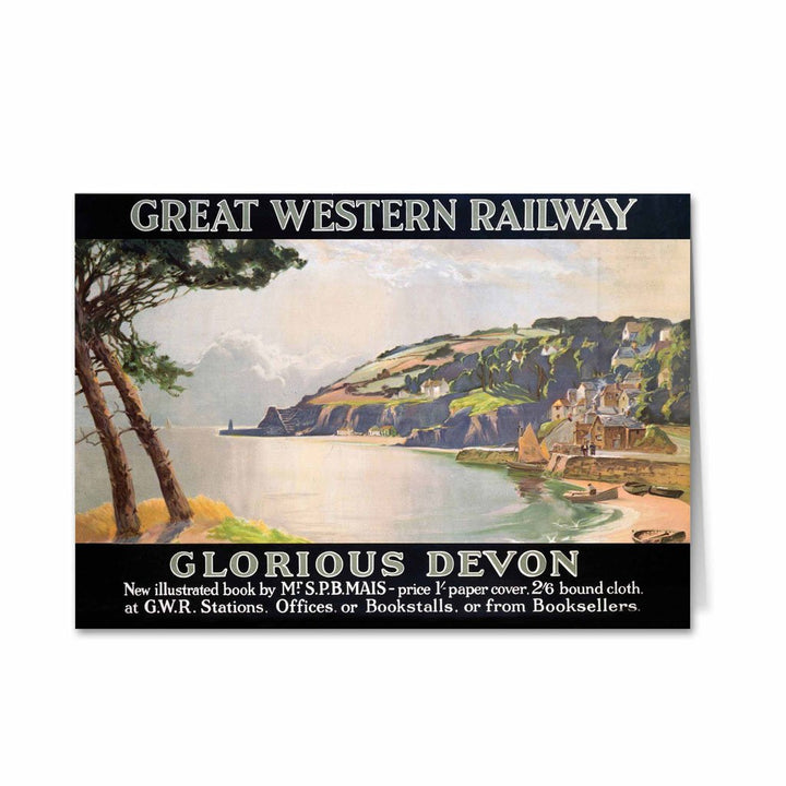 Glorious Devon - Great Western Railway Greeting Card