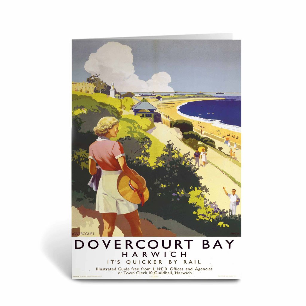 Dovercourt Bay, Harwich Greeting Card