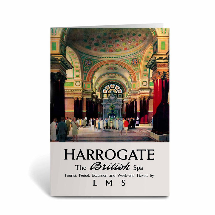 Harrogate, The British Spa Greeting Card