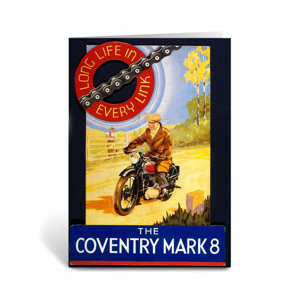 The Coventry Mark 8 - Long Life in Every Link Greeting Card