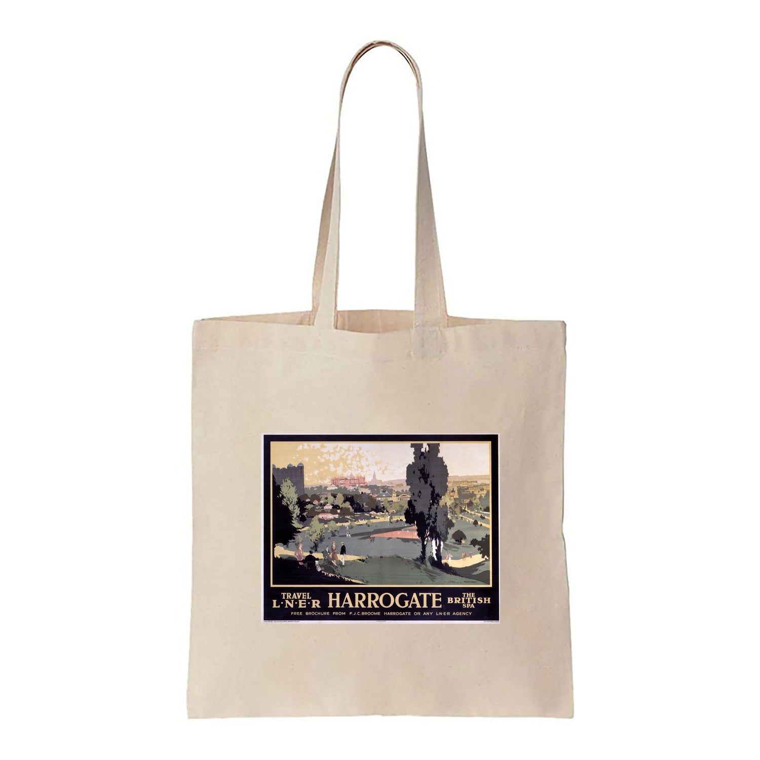 Harrogate, The British Spa - Canvas Tote Bag