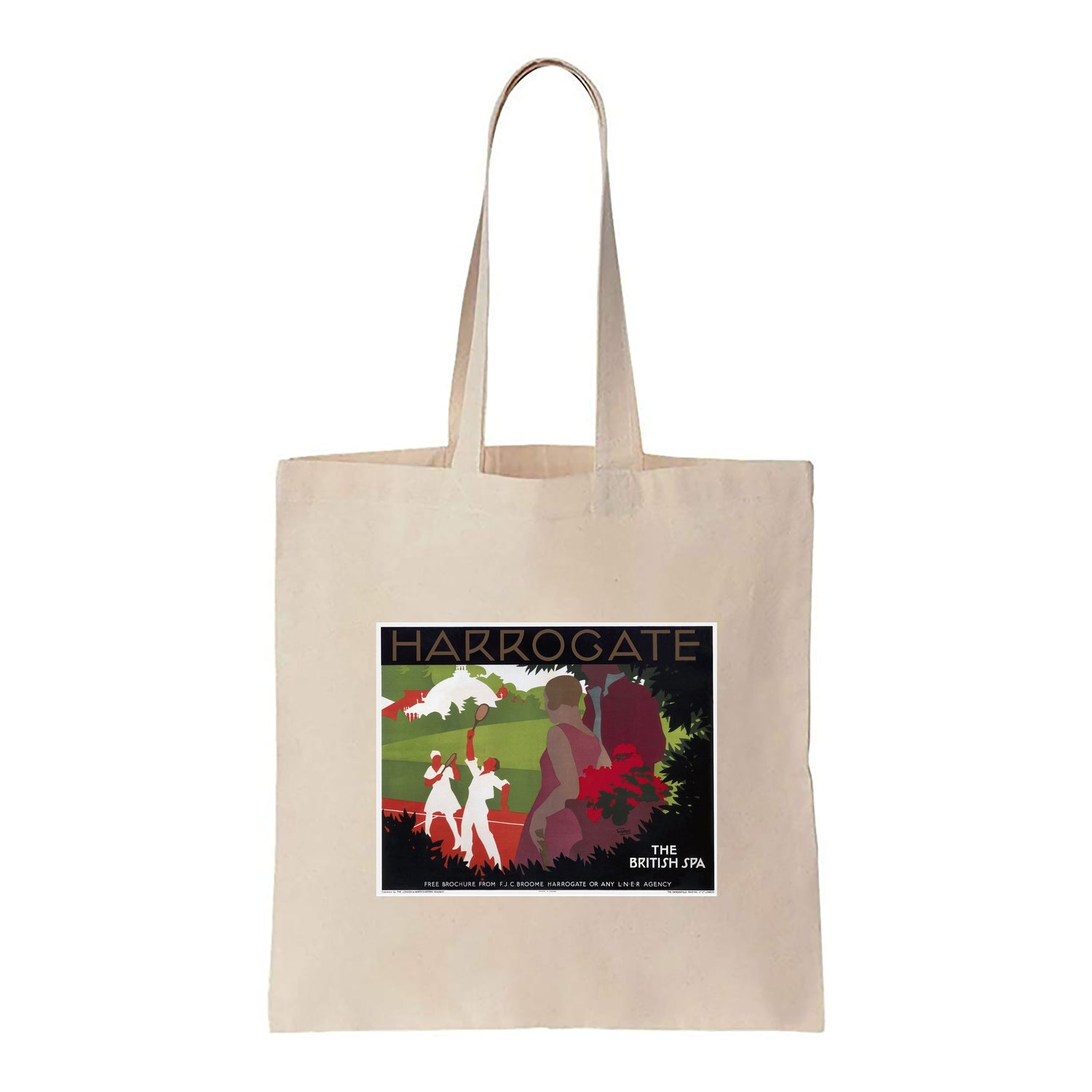 Harrogate, the British Spa - Canvas Tote Bag