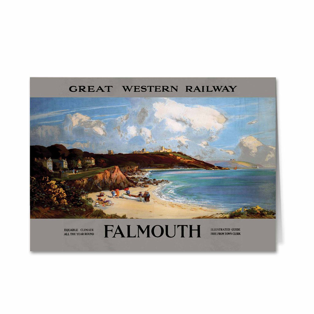 Falmouth, Great Western Railway Greeting Card