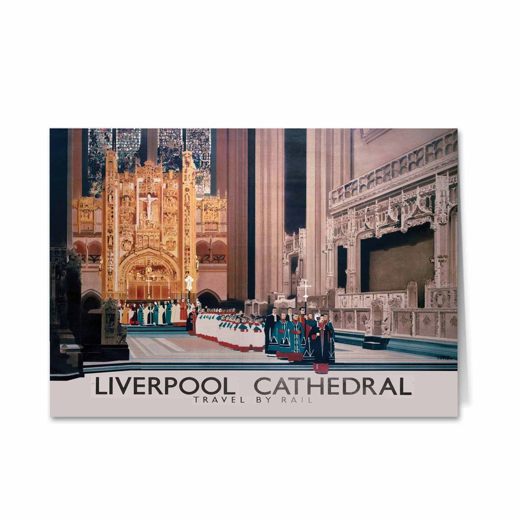 Liverpool Cathedral Greeting Card