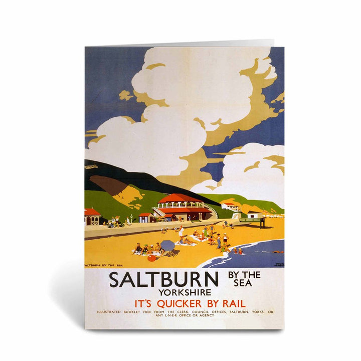 Saltburn-by-the-sea, Yorkshire Greeting Card