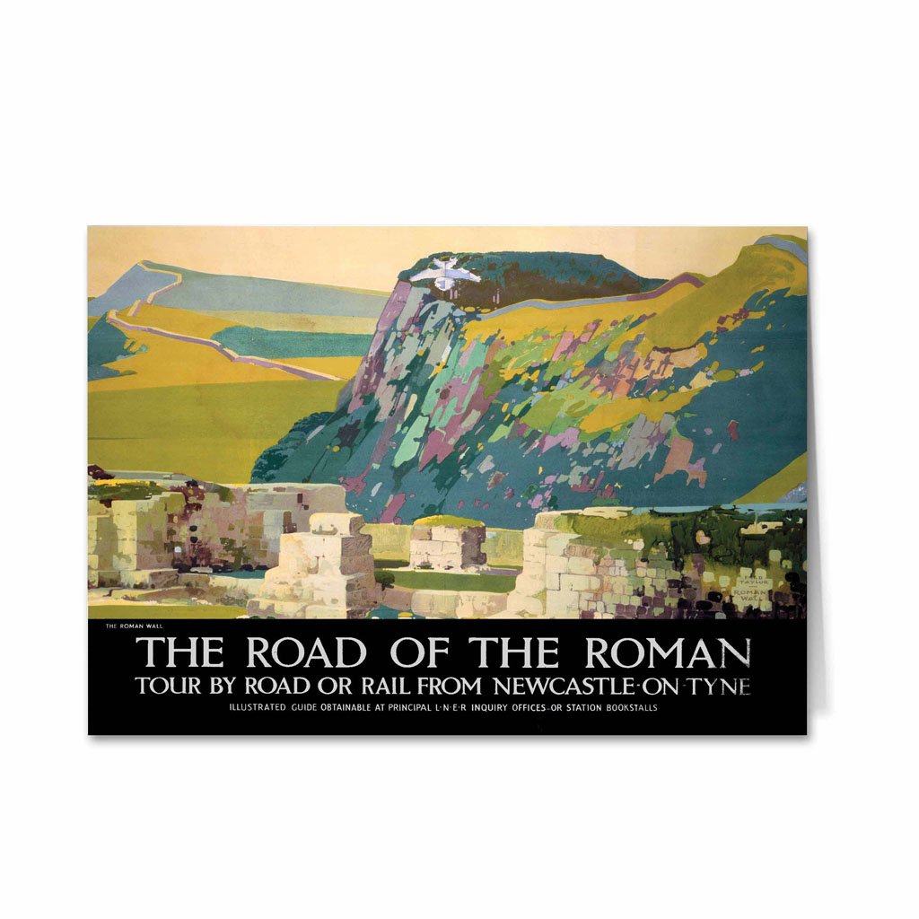 The Road Of The Roman Greeting Card