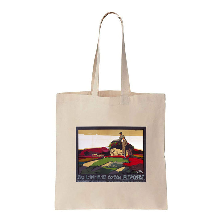 By LNER to the Moors - Canvas Tote Bag