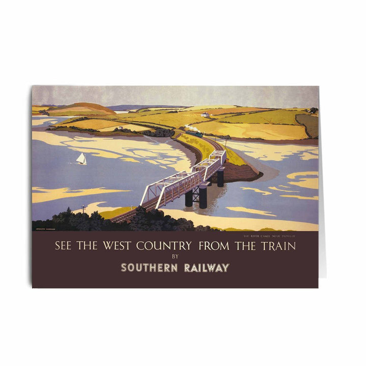 The West Country from the Train Greeting Card