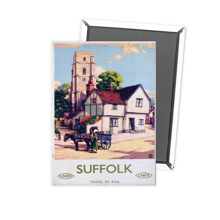 Suffolk Fridge Magnet