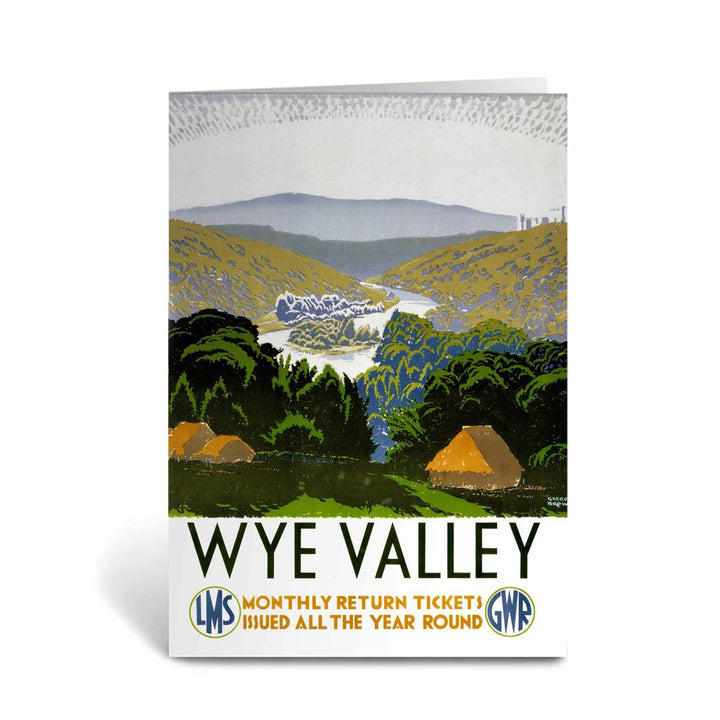 Wye Valley Greeting Card