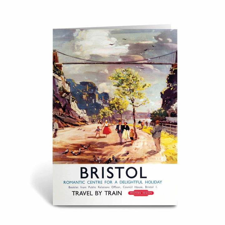 Bristol, Romantic Centre Greeting Card