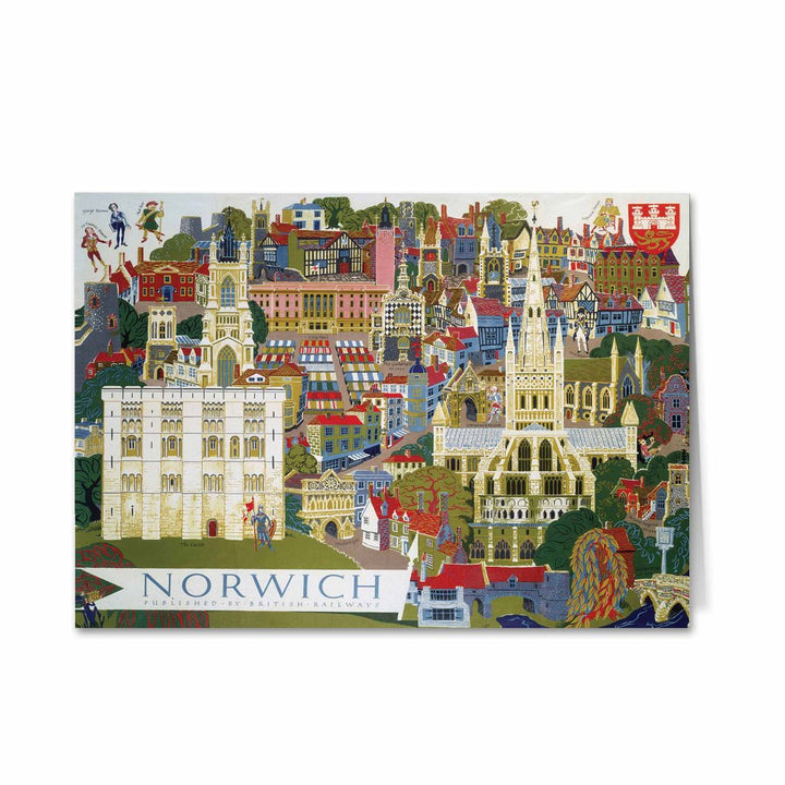 Norwich Illustration Greeting Card