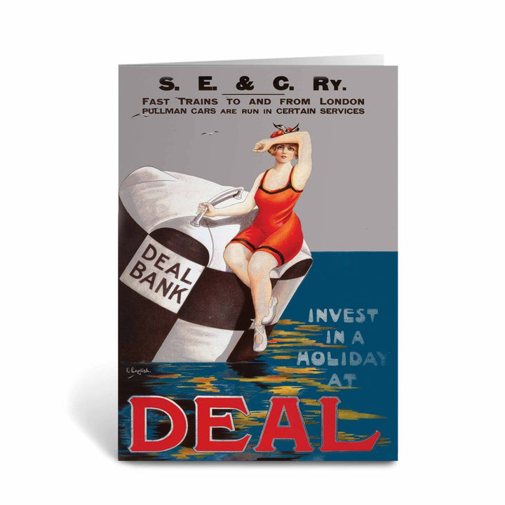 Invest in a Holiday at Deal Greeting Card