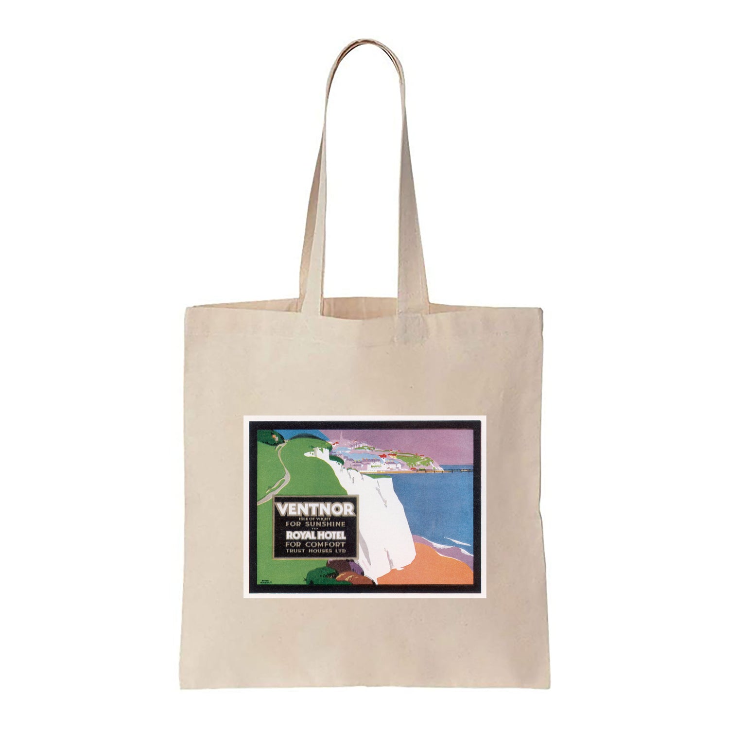 Ventnor Isle of Wight for Sunshine - Canvas Tote Bag