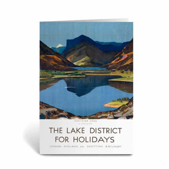 The Lake District, Honister Crag LMS Greeting Card