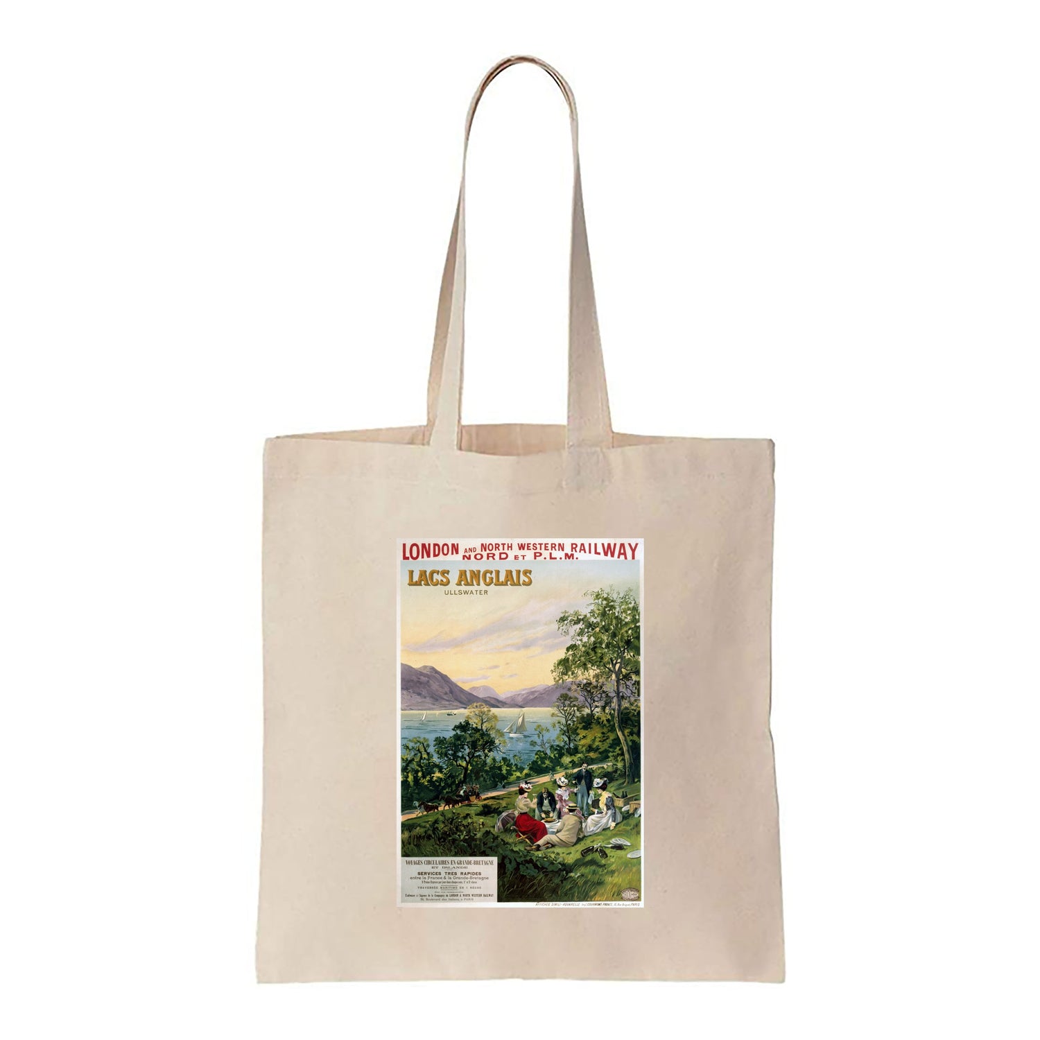 Lacs Anglais, Ullswater - Canvas Tote Bag