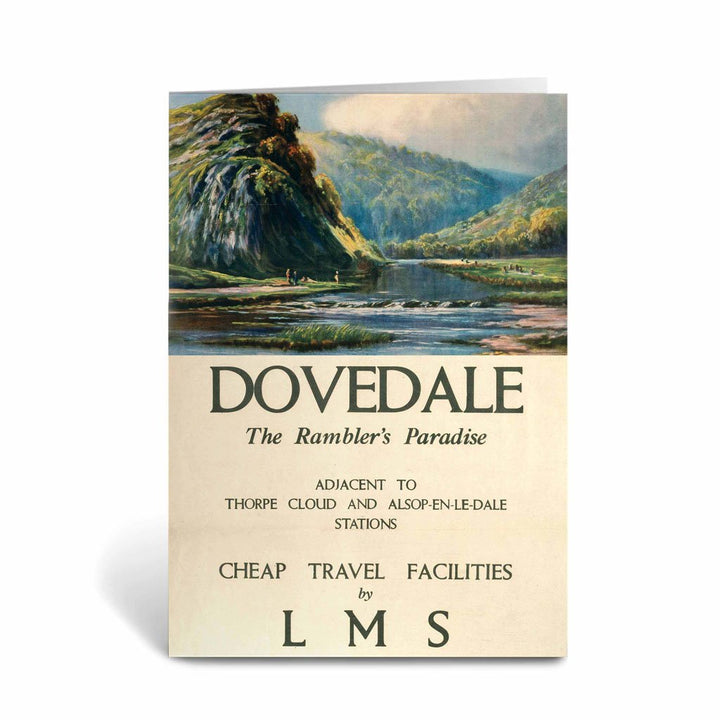 Dovedale - Thorpe Cloud and Alsop-en-le-Dale LMS Greeting Card