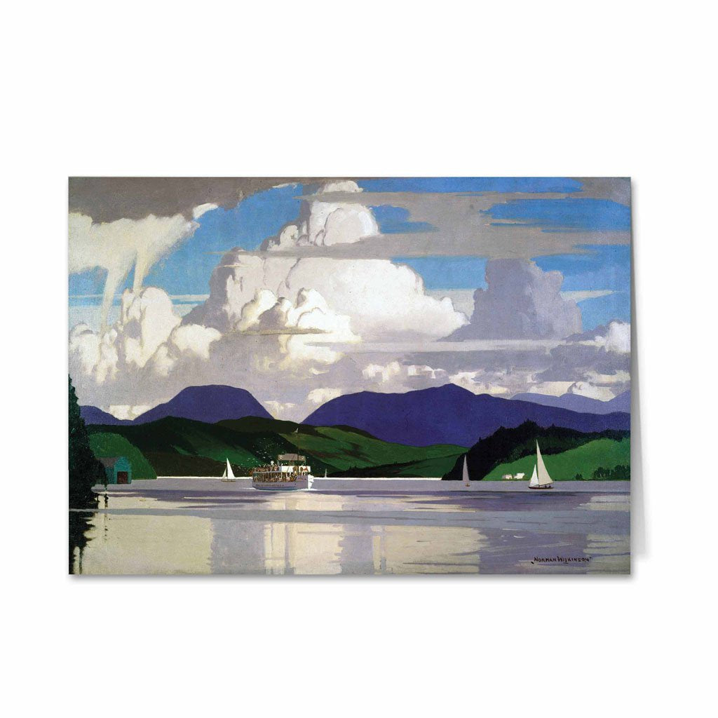 Lake Cruise Greeting Card