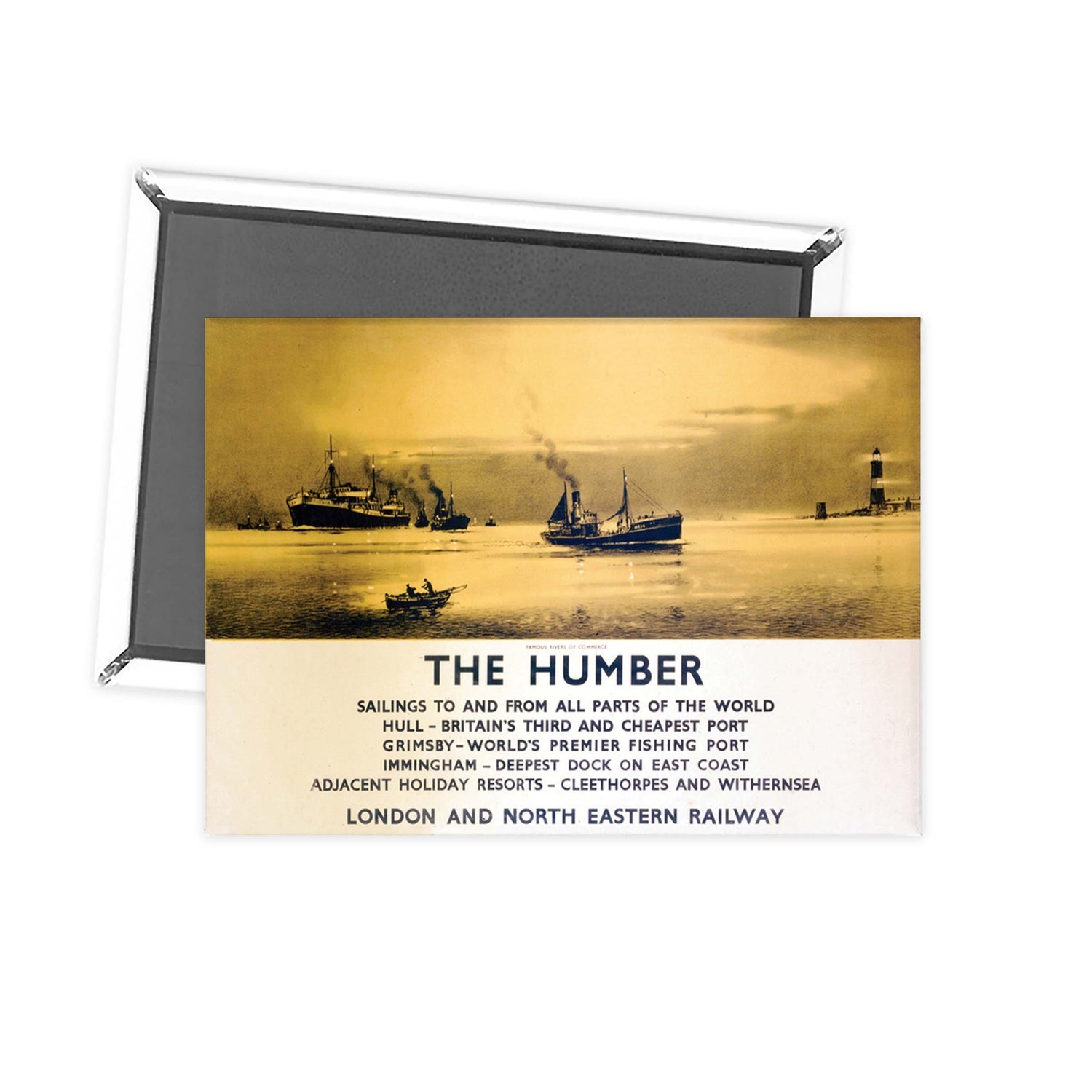 The Humber - Hull Fridge Magnet