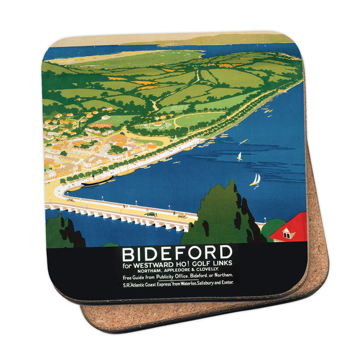 Bideford for Westward Ho! Golf Links Coaster