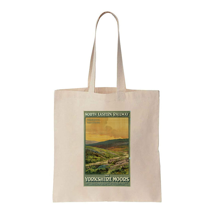 The Yorkshire Moors - Tranquil Solitude - Canvas Tote Bag