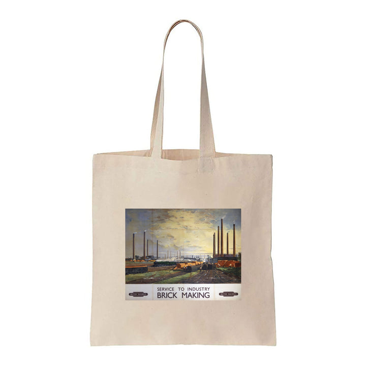 Service to Industry - Brick Making - Canvas Tote Bag