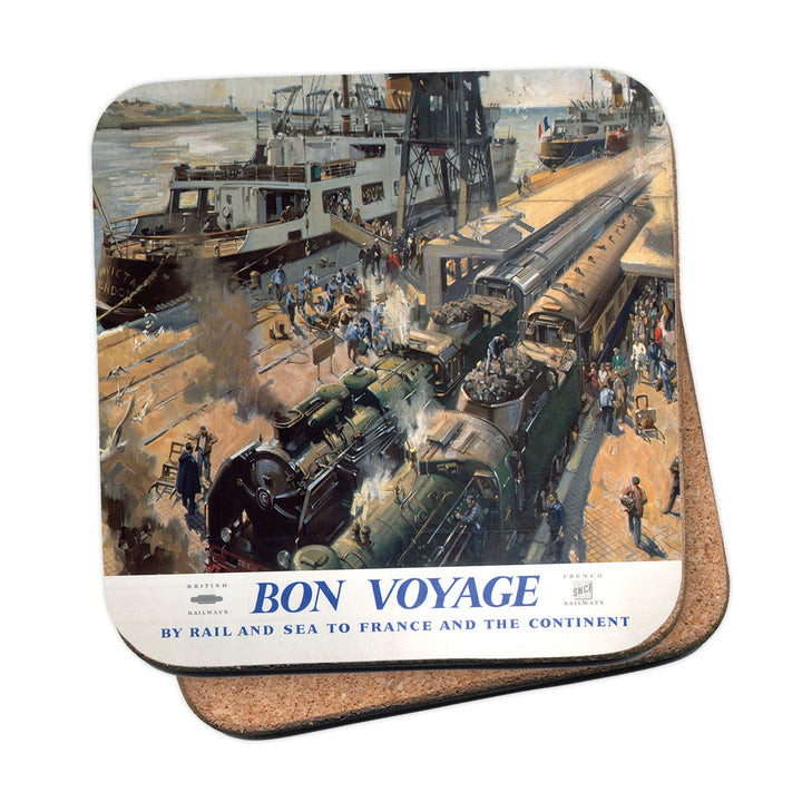 Bon Voyage by Rail and Sea to France Coaster