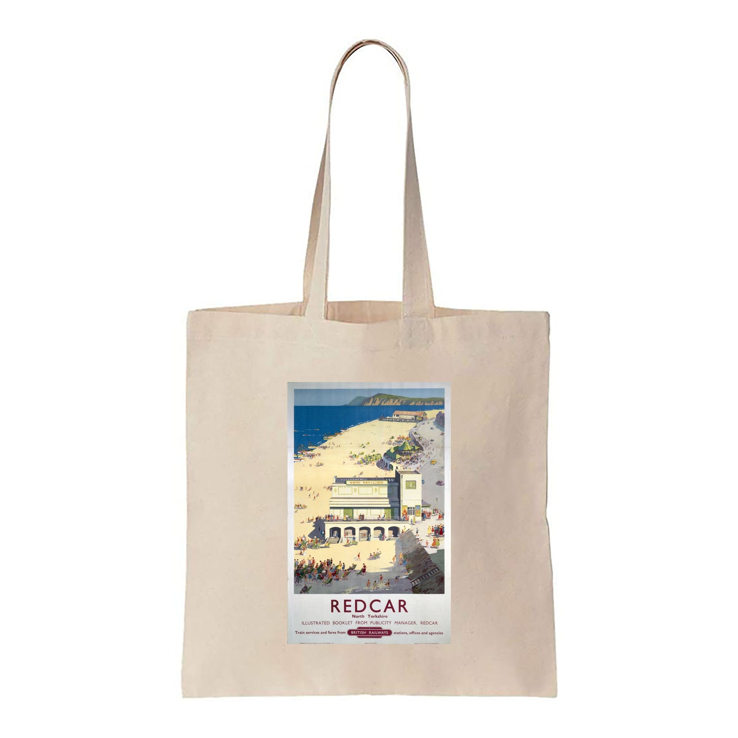 Redcar North Yorkshire - Canvas Tote Bag