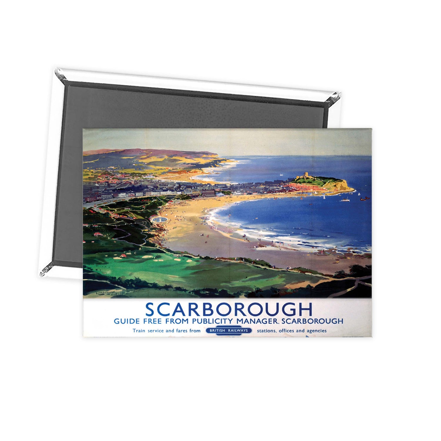 Scarborough British Railways Fridge Magnet