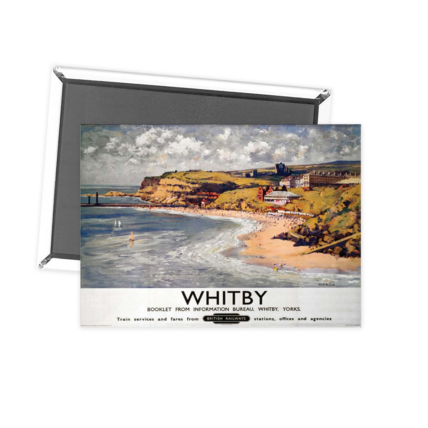 Whitby Yorkshire British Railways Fridge Magnet