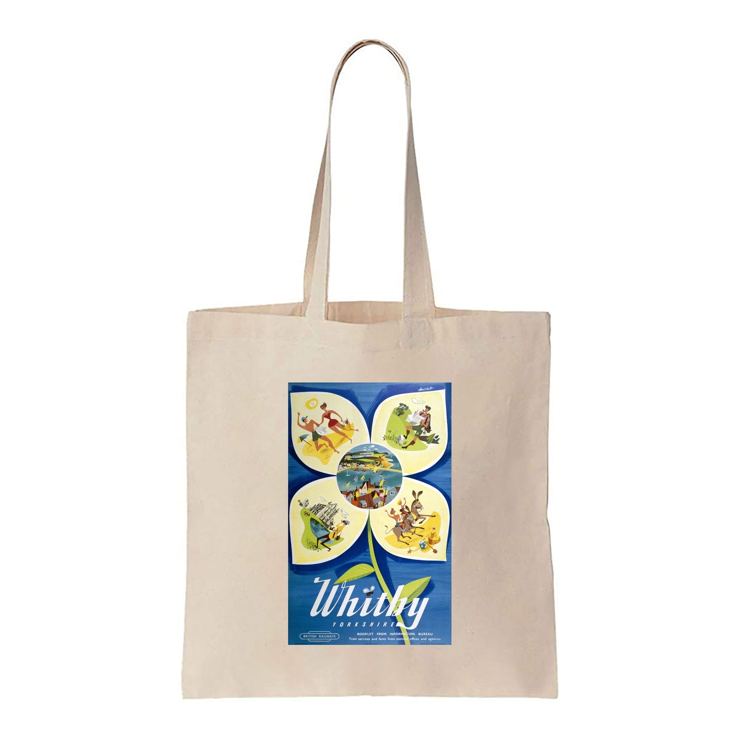 Whitby Yorkshire British Railways - Canvas Tote Bag