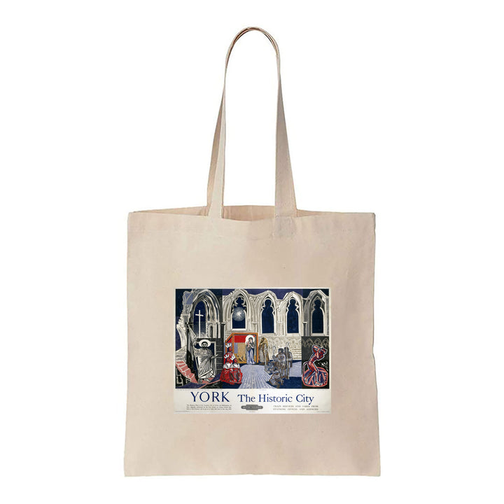 York The Historic City - Canvas Tote Bag