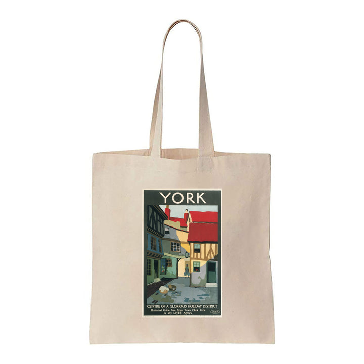 York, Centre of a Glourious Holiday District - Canvas Tote Bag