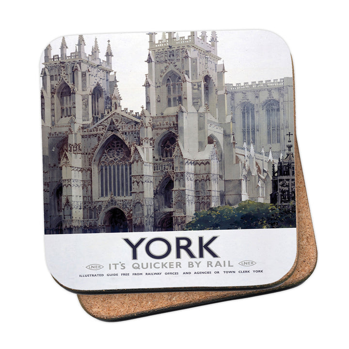 York Cathedral Coaster