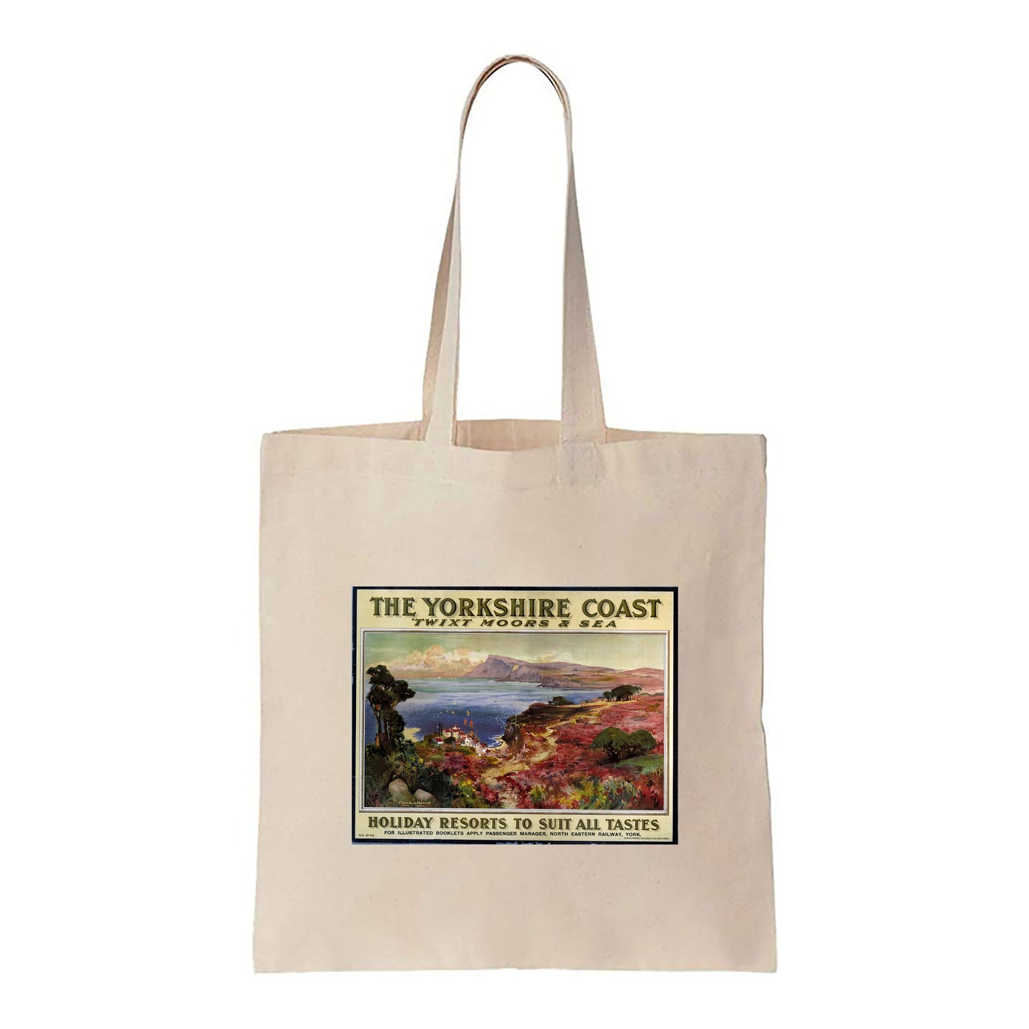 Yorkshire Coast Twixt Moors and Sea - Canvas Tote Bag