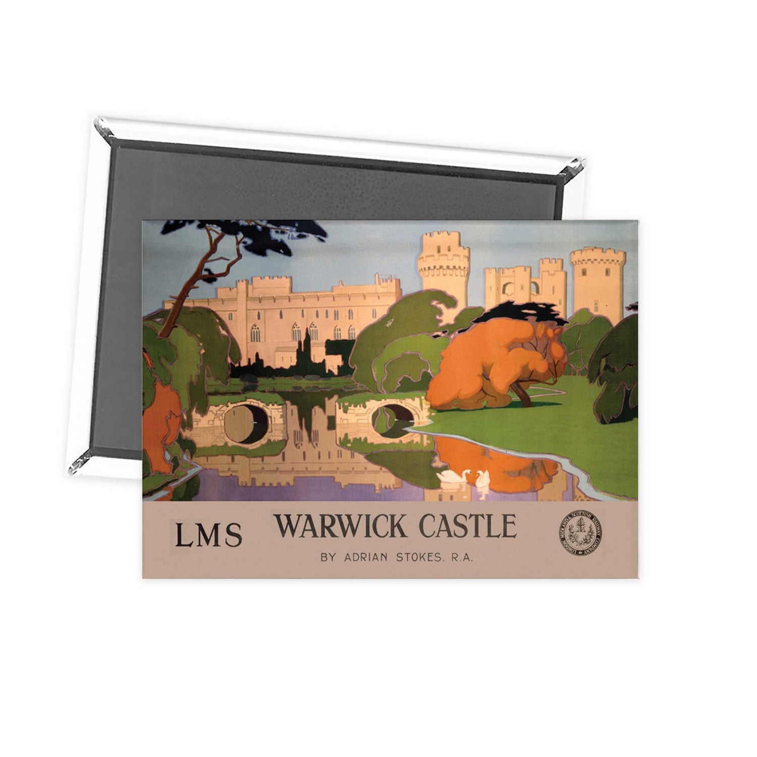 Warwick Castle Fridge Magnet