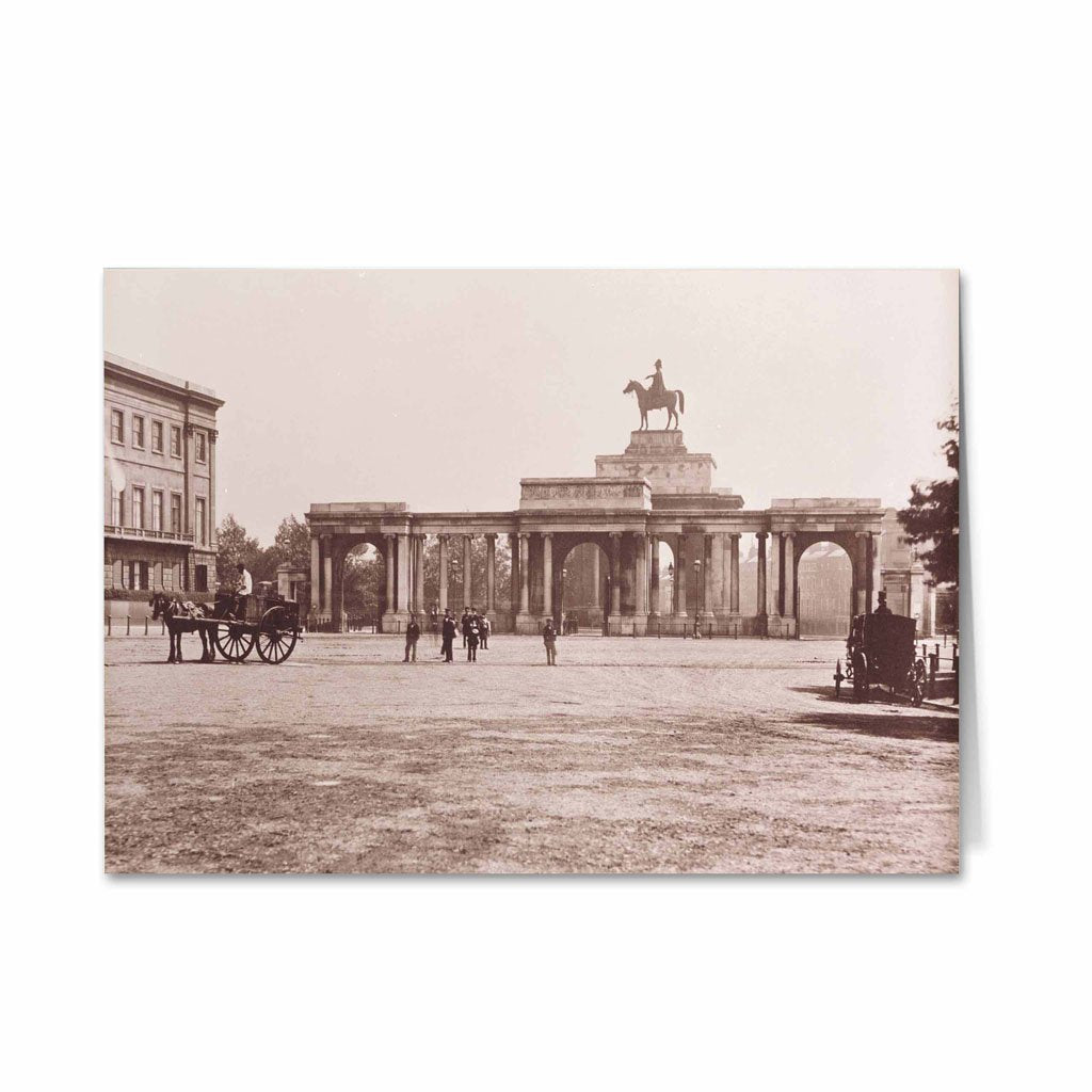 Arch and Street Photograph Greeting Card